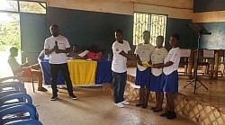Presentation of Award to the winning team of 2025 SRC Week Celebration Debate Competition